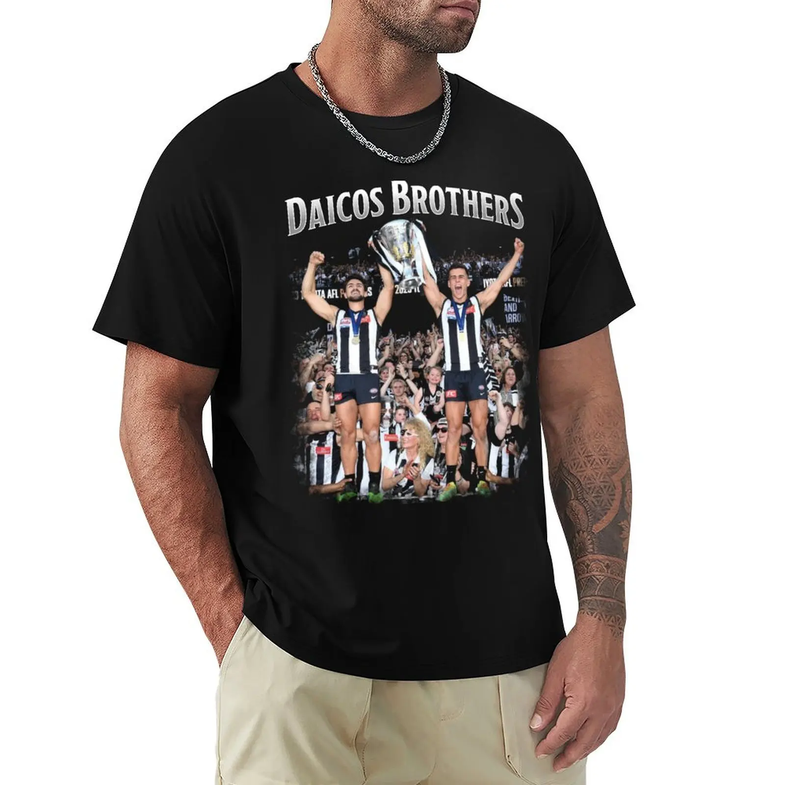 

DAICOS BROTHERS T-Shirt summer clothes Personalized t-shirt Man t-shirt cute clothes outfits for men
