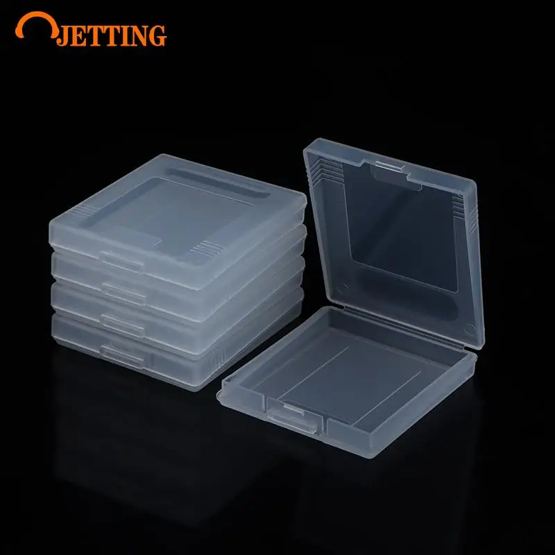 5Pcs Transparent Game Storage Box Card Anti Dust Cover Case Protection Game Card Box For Gameboy Color Pocket GBC GBP