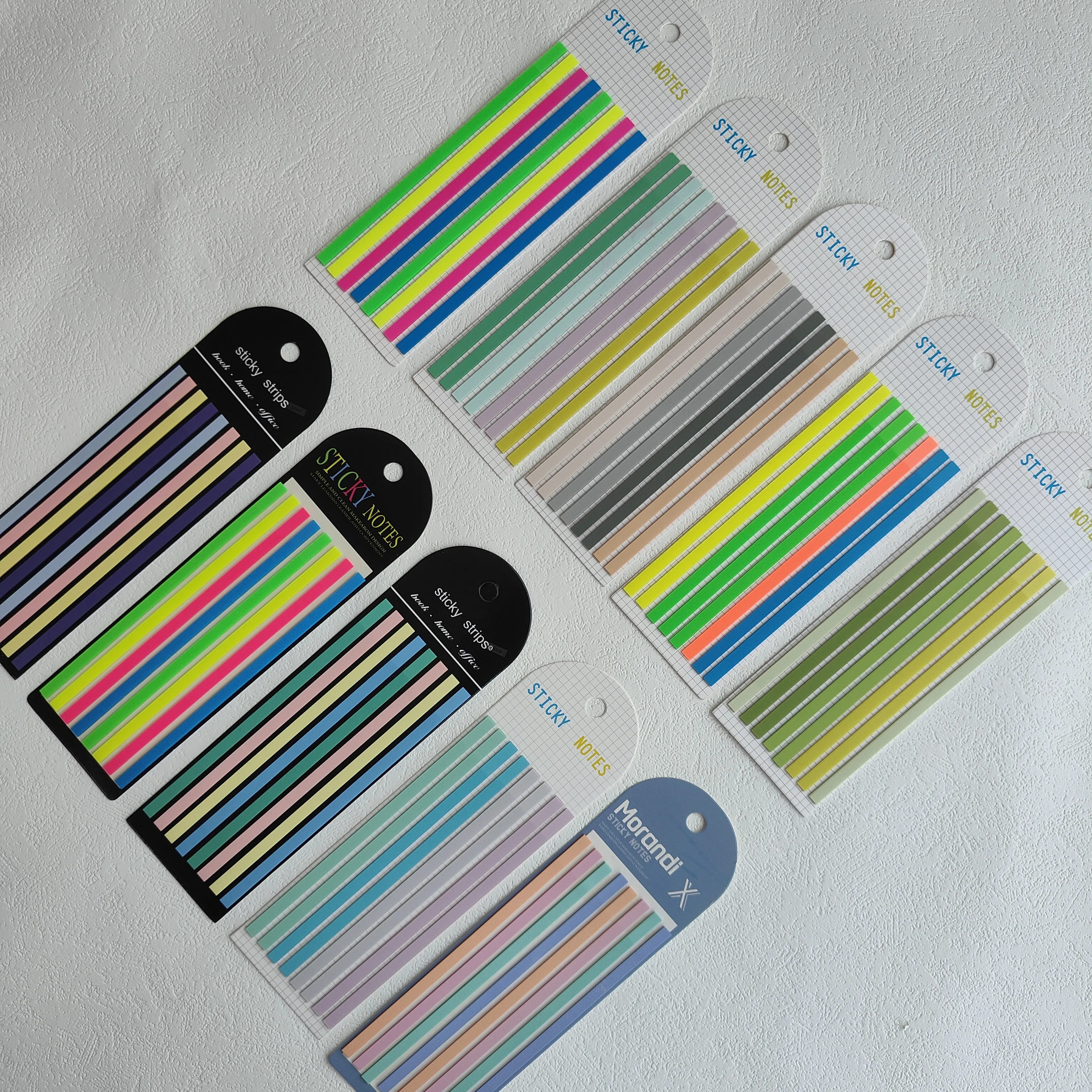 10 Packs/Set Sticky Transparent Sticky Notes Self-Adhesive BookMarkers Annotation Reading Book Clear Tab Kawaii Cute Stationery