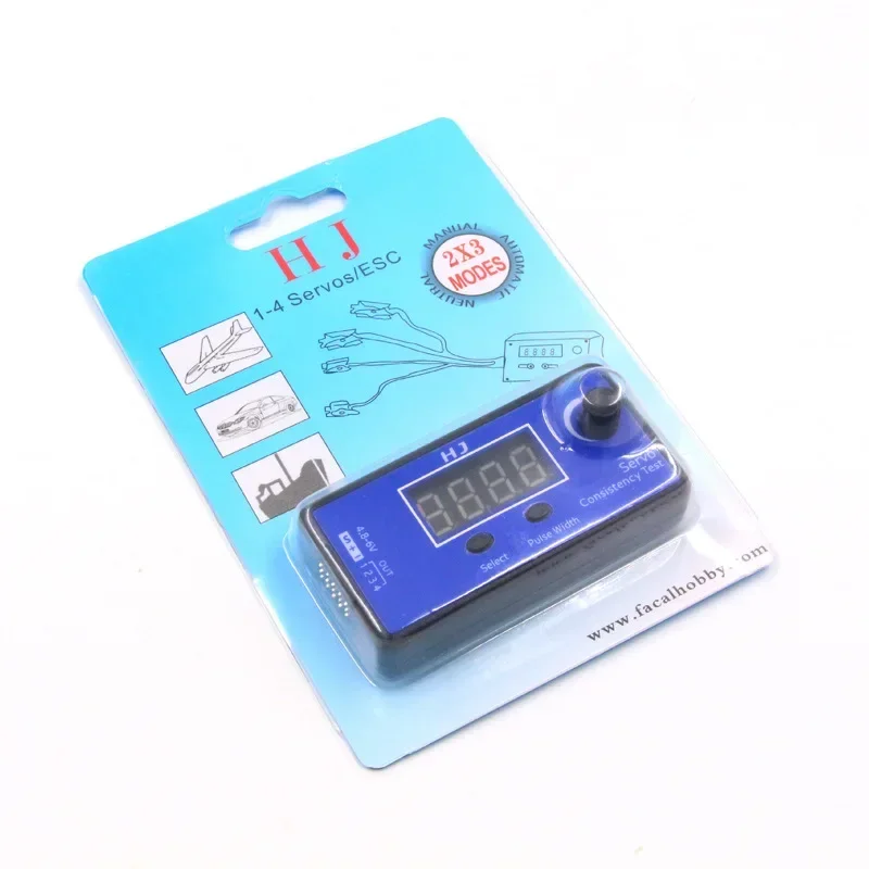 HW30A Speed Controller Digital Servo Tester Pulse Width Digital Brushless Motor Electrical Tester