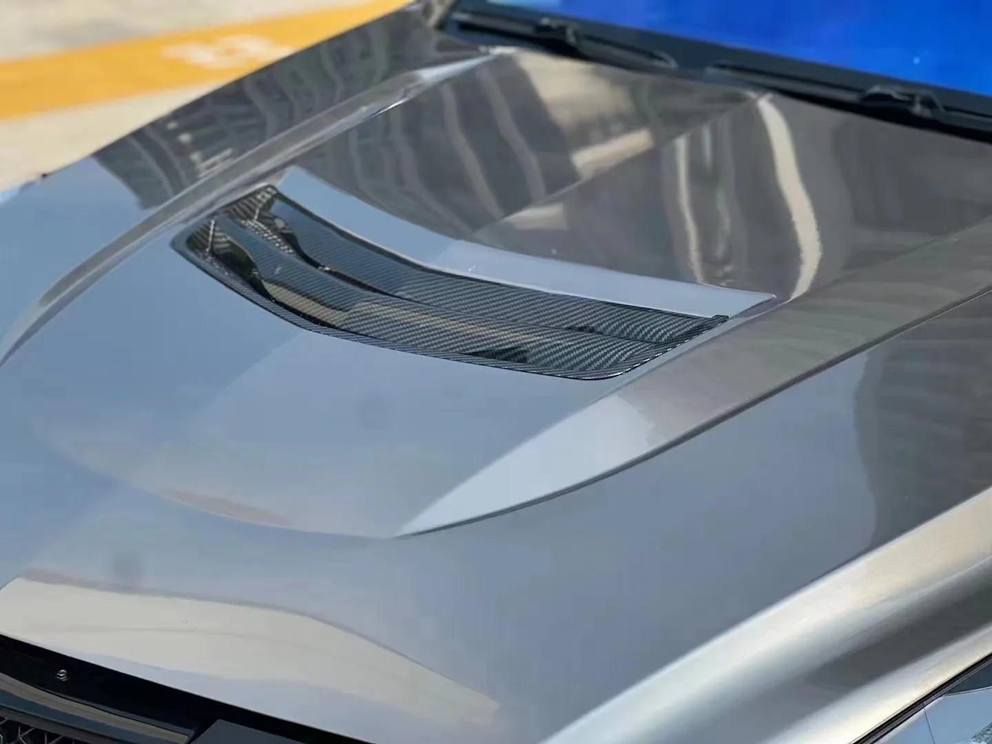 Iron Material Car Front Hood For Cadillac ATS 2014-2019 Upgrade To ATS-V 2014-2019 Hot Selling High Quality