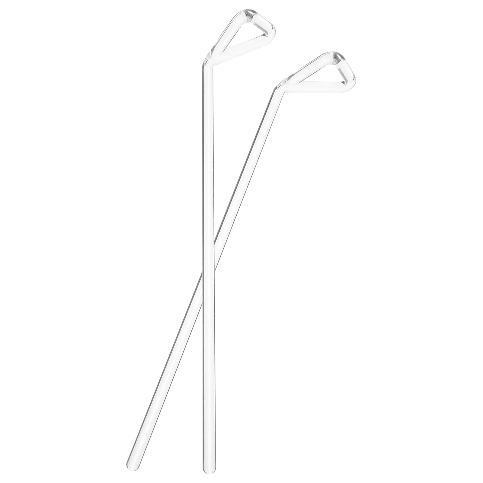 

2 Pcs Cell Applicator Glass Coating Rod Spreader Diffuser Laboratory Tool Spreading