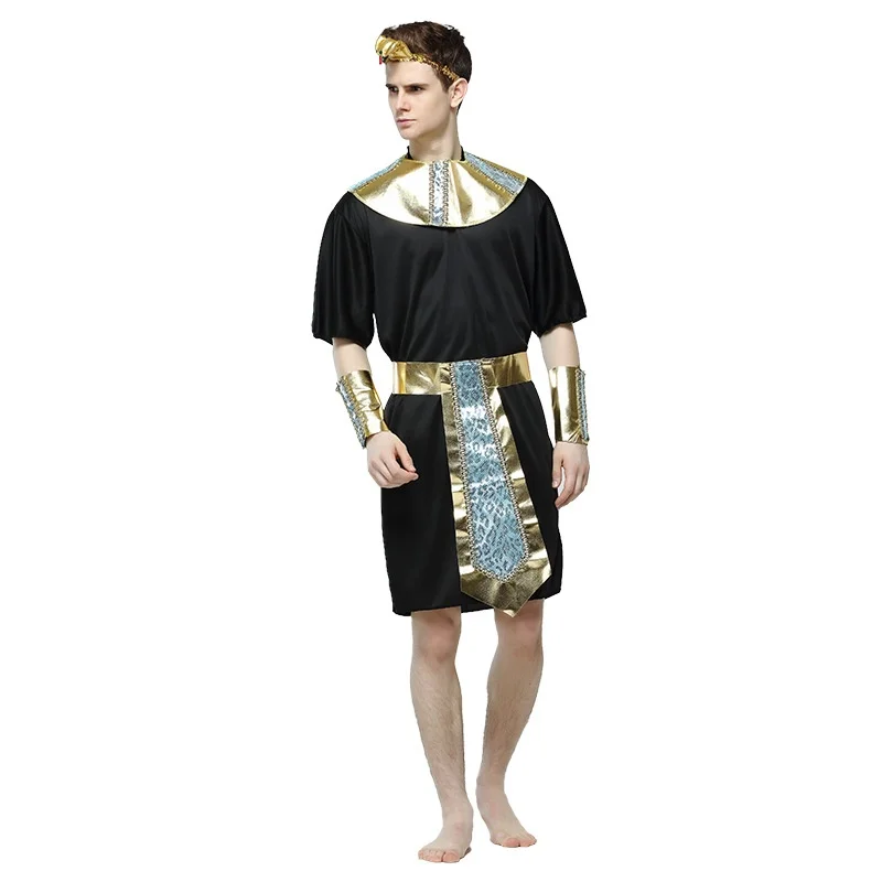 زي الهالوين بلا فرعون للرجال البالغين للحفلات التنكرية، زي لخطط الأدوار، أداء المسرح الصيني التقليدي... #5