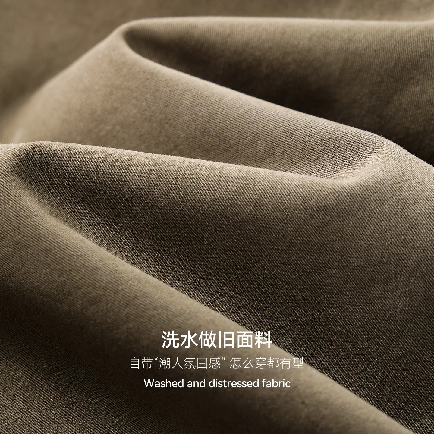 남성용 워싱 카고 팬츠 플리스 안감 작업복 팬츠 빈티지 스타일 바지