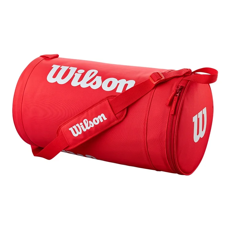 Wilson Polyester Cylinder Bag, Shoulder Bag Regular Unisex Red WR8056501001