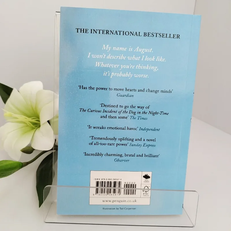 Wonder, The English Version of Wonder Boy, Written By R.J. Palacio, Published By Corgi