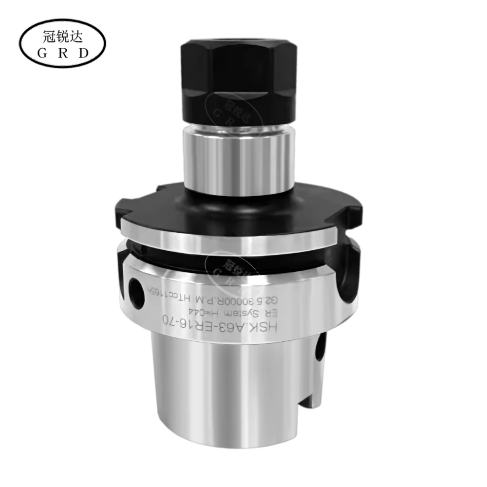 HSK63 ER Accuracy 0.001 HSK63A ER16 ER20 ER25 ER32 ER40 Tool Holder HSK 63A Tool Holder engraving machine bracket tools Collets