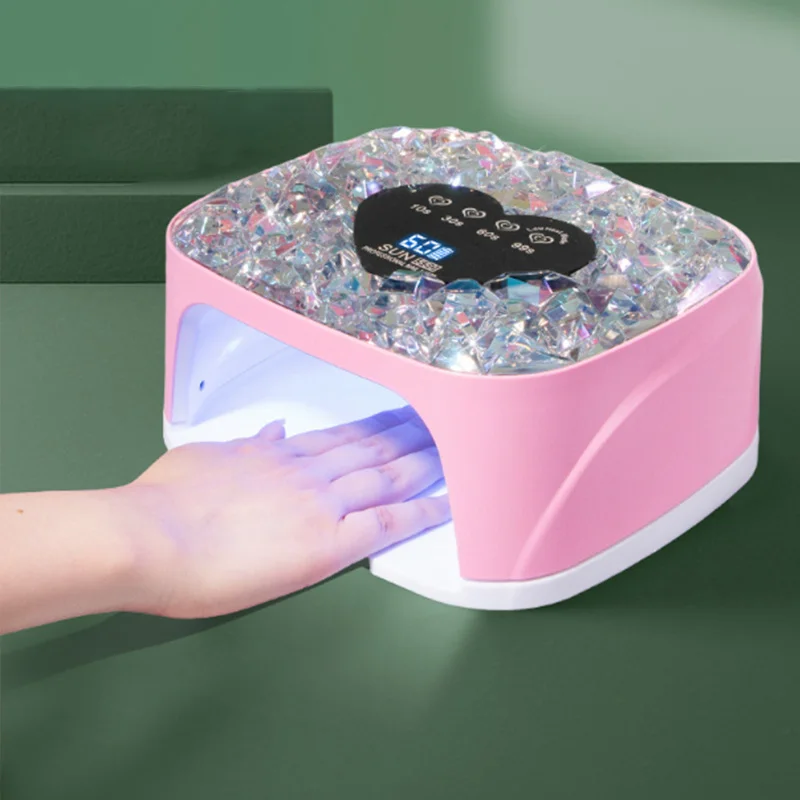 لامعة الراين قابلة للشحن مسمار مصباح اللاسلكية هلام البولندية آلة مجفف الأشعة فوق البنفسجية ضوء للأظافر اللاسلكي مسمار الأشعة فوق البنفسجية LED مصباح