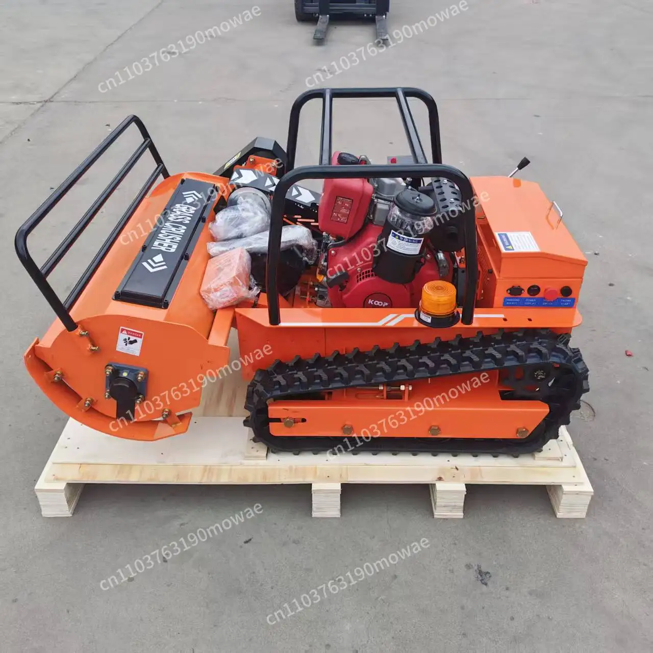 All terrain lawn mower agricultural remote control lawn mower