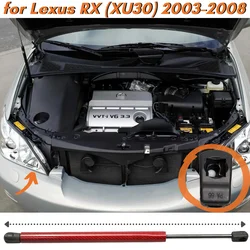 Qty(1) Hood Strut for Lexus RX (XU30) 2nd 2003-2008 RX300 RX330 RX350 RX400h Front Bonnet Lift Support Gas Spring Shock Absorber