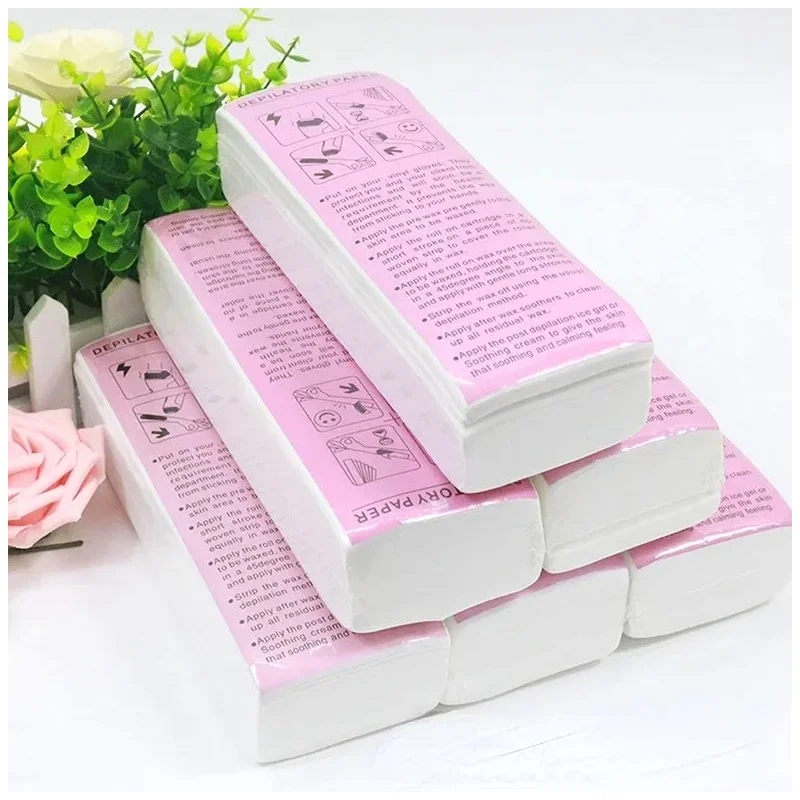 Professional Wax Paper 20/50/100Pcs Non-woven Fabric Waxing Strips Hair Removal Depilatory Waxing Papers Beauty Tool Removal New
