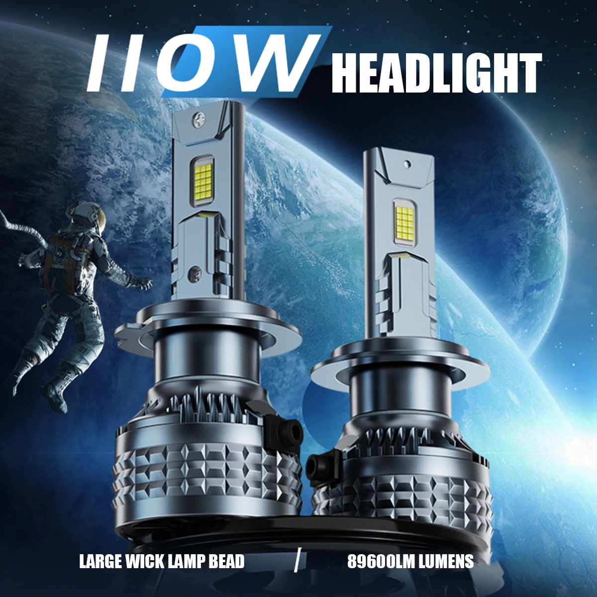 

H1 H4 H7 Led H8 H11 9005 HB3 H3 Hir2 Canbus 110W 89600LM 30pcs CSP Chips Car Headlight Bulb for Automobiles Lamp 12-24V 6000K