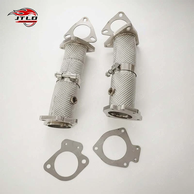 Stainless Steel Long Tube Headers For 2024 Corvette C8 Z06 - Compatible With Stock Exhaust Unleashes LT6 V8 Sound & Horsepower