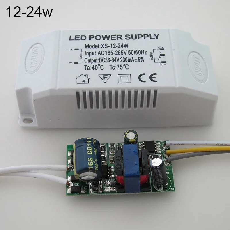 Imagem -04 - Led Driver Segmentado Lâmpada de Teto Transformador de Luz Fonte de Alimentação de Corrente Constante 2436w 3648w 3650w 230ma Ac176265v