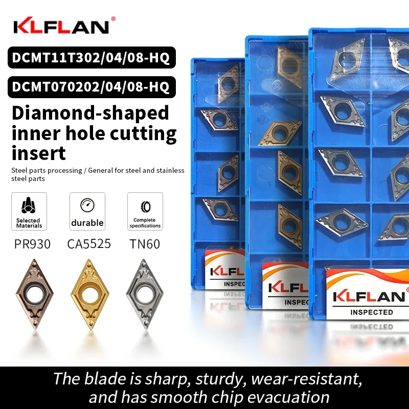 

Расточная токарная вставка для внутреннего отверстия DCMT Керамический инструмент Обработка чугуна Детали из нержавеющей стали и стали Высокоуглеродистая сталь