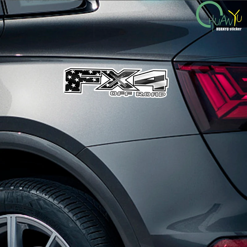 New F-150 New Raptor RAPTOR Car Decal Pull F150 Cargo Box 4X4 FX4 Decoration Modification Car Sticker