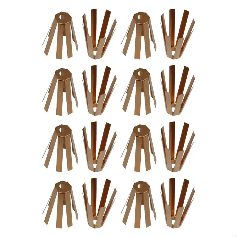 

5Pcs Universals Golf Shaft Adapter Shims 8 Legs Adjustable for Workshop Golf Club Balls Head Accessories