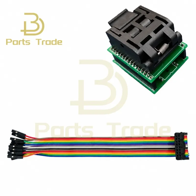 T48 TL866-3G Programmer Support 34000+ ICS for EPROM MCU SPI Nor NAND Flash EMMC IC Tester with 14 Parts and Other Adapters