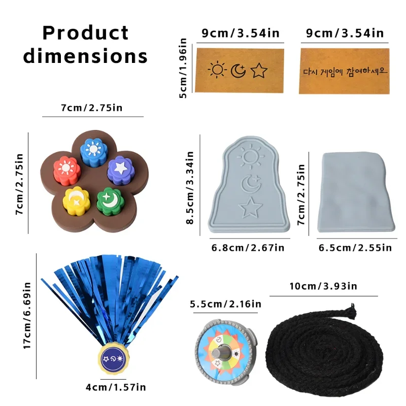 Gonggi Jack Game Korean Tossing Game  Traditional Play Game Gongji Jack Stone Pebble Set For Multiplayer Outdoor Game Toys