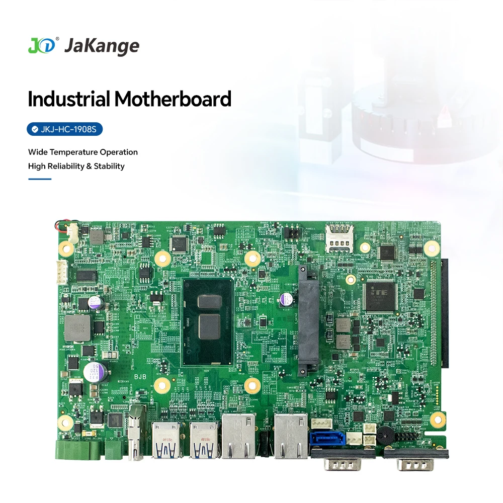Industrial Motherboard,  Skylake/Kabylake-U CPU, 1-CH DDR4, HDMI/LVDS, Dual LAN, 4COM, 4USB3.0, DC 9~36V
