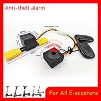 Universal Hidden anti-theft alarm suitable for electric scooters, bicycles, Power outage protection With relay，Remote control