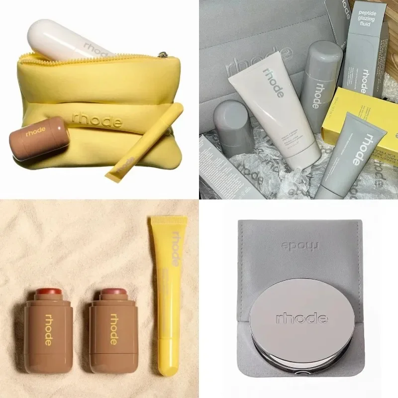 2025 موضة جديدة محدودة شعبية فقاعة حقيبة ترطيب مقاوم للماء أحمر الشفاه مسحوق أحمر الخدود مستحضرات التجميل مجموعة صندوق ماكياج الفتيات يجب