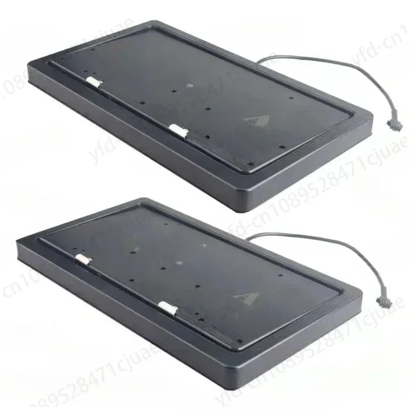 Electric Licence Plate Frame Flipper Remote Control Holder 2pcs/set