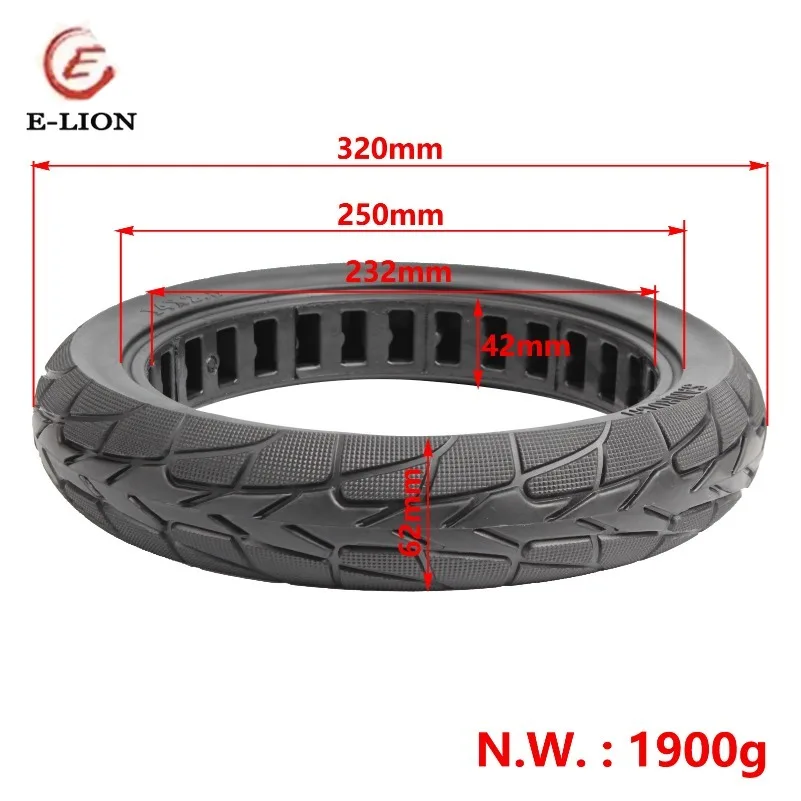 14X2.50 Tyre 14 Inch solid Tire for Electric Vehicle 2.50-10 2.75-10 High-quality Wear-resistant Tire