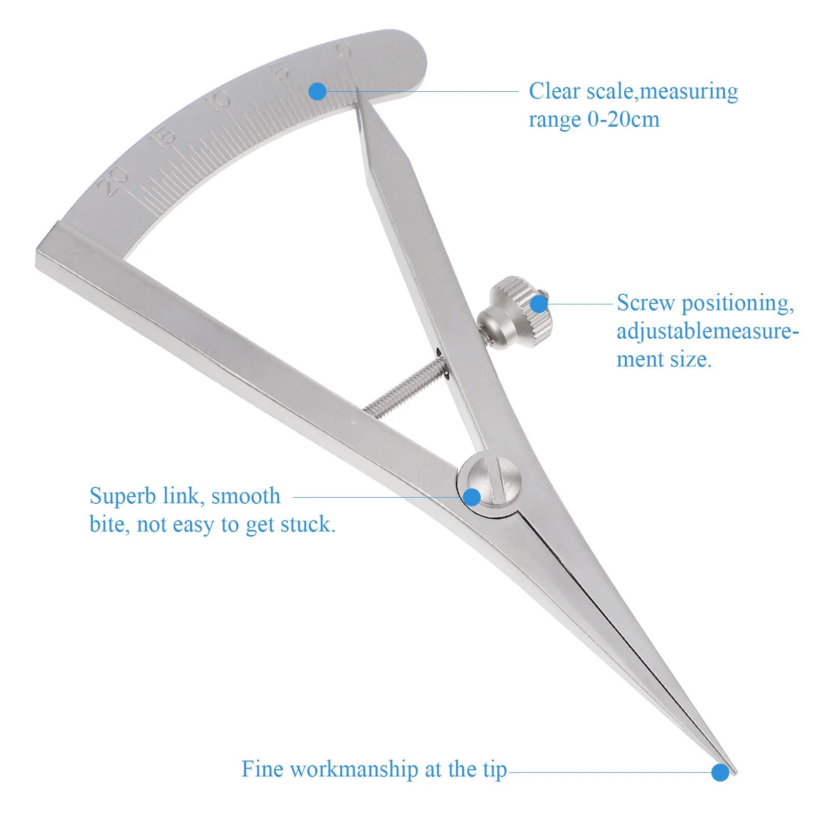 Eye Gauge Double Eyelid Ruler Positioning Designer Measuring Measurement Stainless Steel Surgery Tool