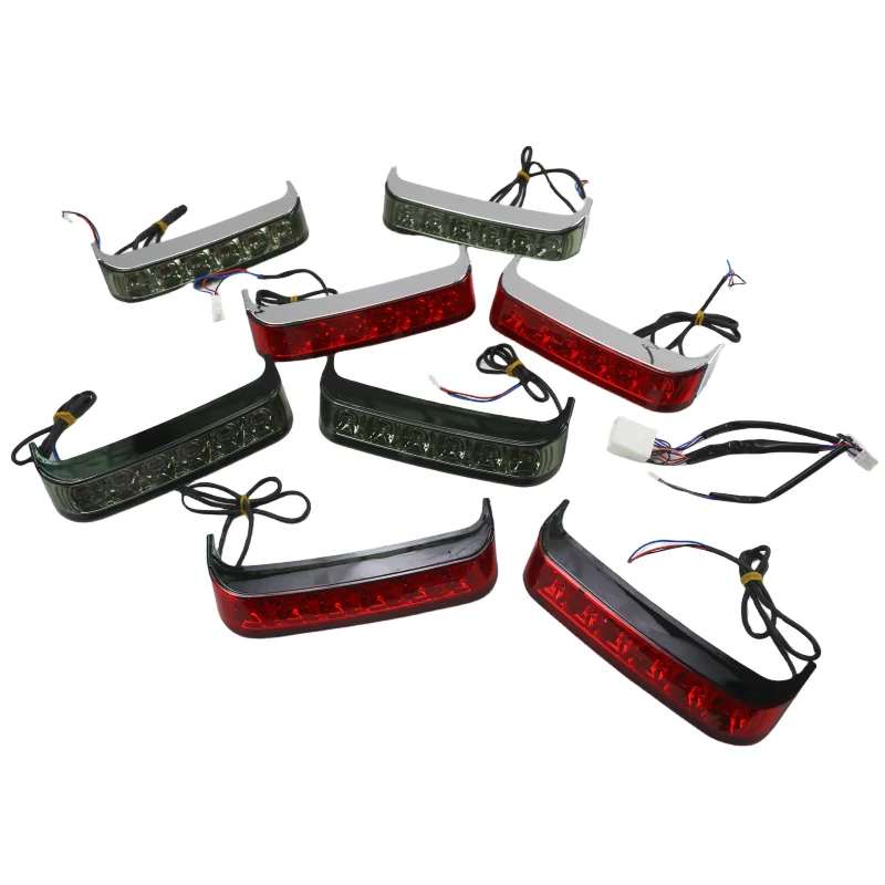 

Motorcycle Saddlebag Side Indicator Marker Accent LED Lights for Harley Touring Road King Street Road Glide CVO 2014-2022