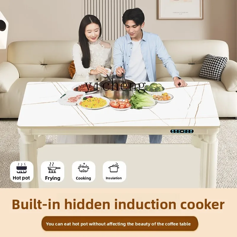 C1  lifting heating table electric heating table rectangular fire table  household integrated electric stove