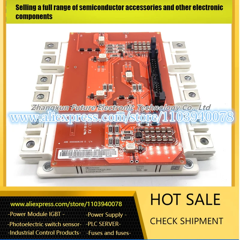 

FS500R17OE4D_B81/BGAD-21C IGBT Board FS500R17OE4D_B61+BGAD-21C FS500R17OE4+BGAD-21C FS450R12OE4+BGAD-22C FS300R17OE4-BGAD-21C