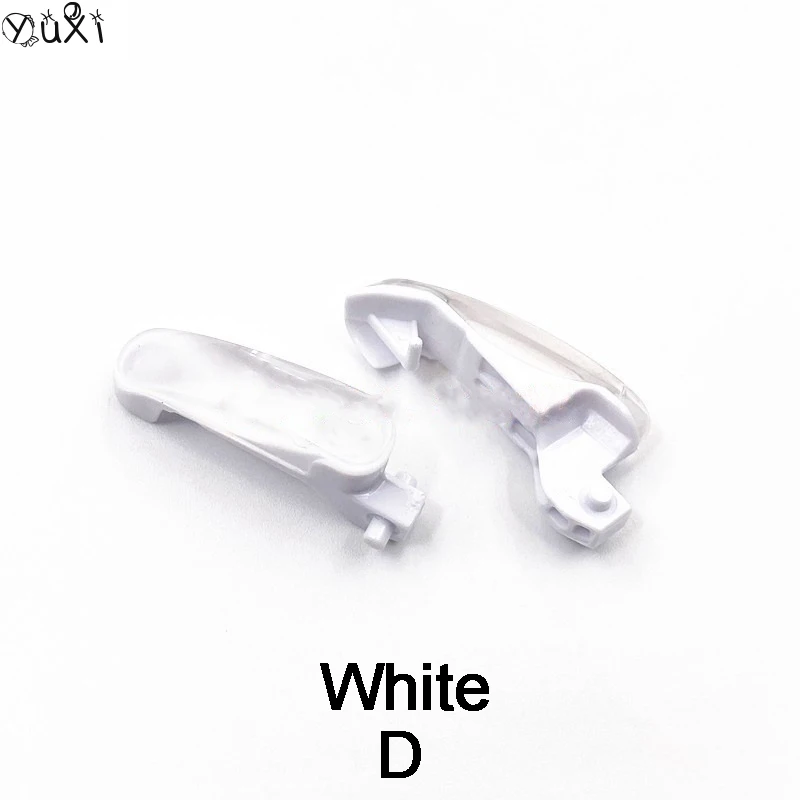 Yuxi 1คู่สำหรับ PSV2000 L R ปลอกหุ้มกุญแจพลาสติกซ่อมแซมอุปกรณ์เสริมคอนโซลซ้ายขวา LR ปุ่มทริกเกอร์เปลี่ยน