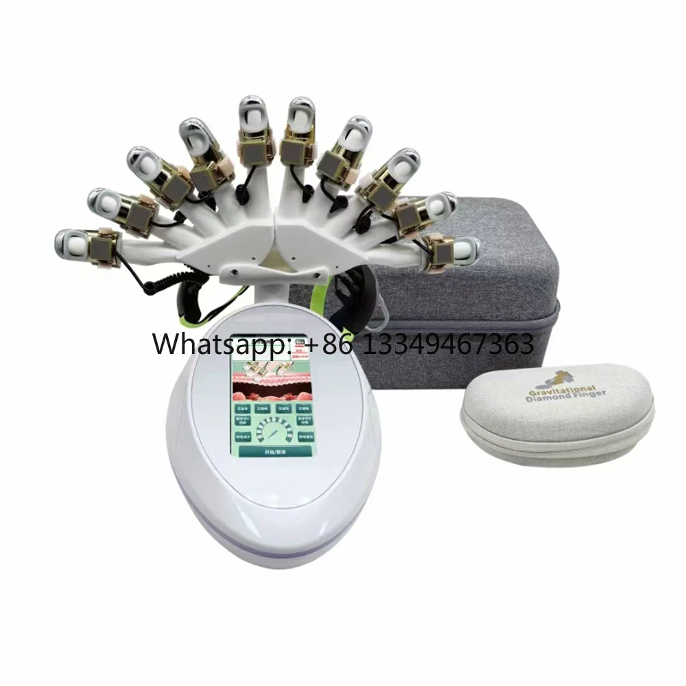 

Radio Frequency Microcurrent EMS Face Lifting Meridians Dredging Beauty Machine Gravitational Diamond Golden Finger Massager