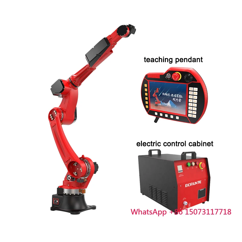 Professionele industriële lasrobot BRTIRWD2206A Belasting 6 kg Bereik 2200 mm 6 assen Geschikt voor TIG MIG-laser