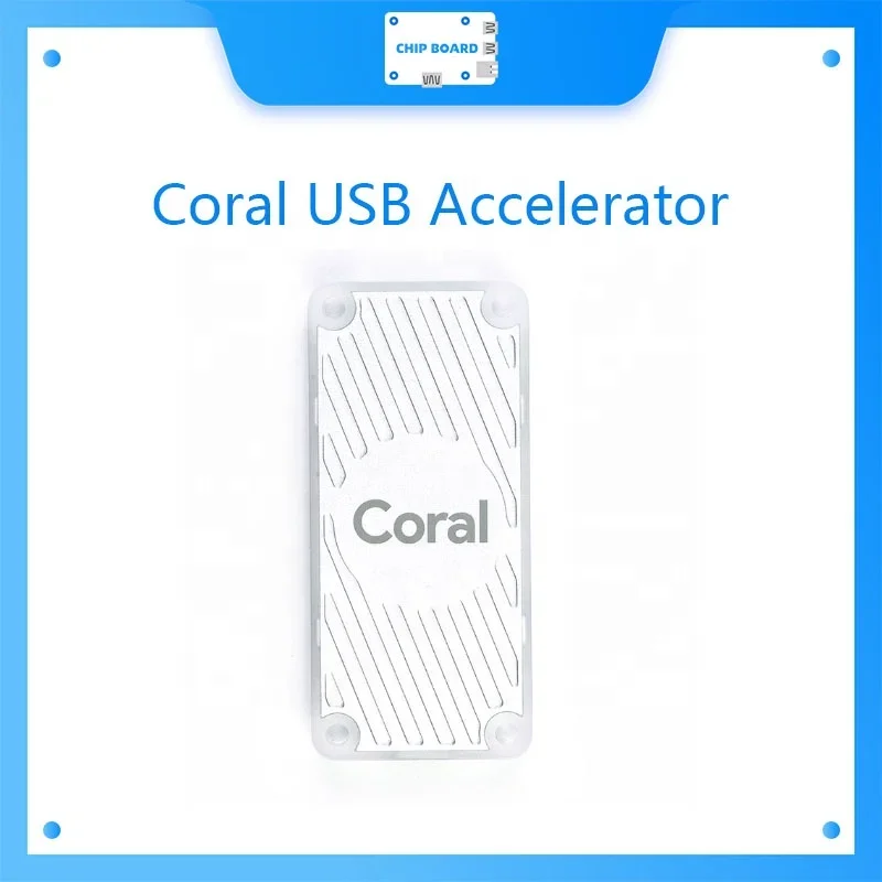 Coral USB Accelerator with Google Edge TPU ML accelerator coprocessor