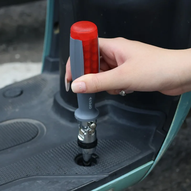 11 in 1 Ratchet Screwdriver Set Telescopic Screwdriver Two-way ABS Handle Adjustment Forward Reverse Multifunctional Bits Driver