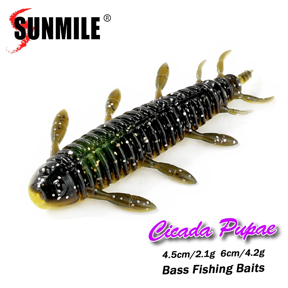 Fishing Lure Spinnerbait - SUNMILE tongkat umpan 4.5/5.5cm casting berat