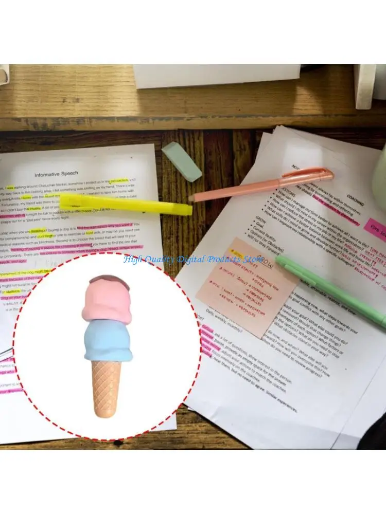 U2JE Pack Of 10 Stackable Colorful Highlighters With Quick Drying Toner Transportable Plan For Study Art Note Accepting