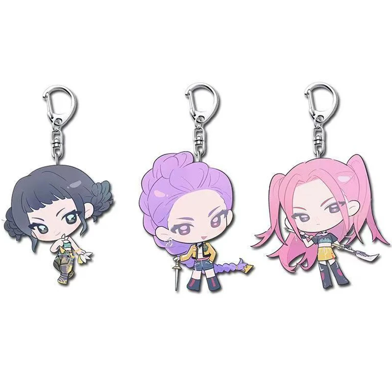 

Брелок KPop «Охотники на демонов Мира», аниме Rumi Zoey, периферийные устройства, подвеска на рюкзак, брелок для ключей для девочек, ювелирное украшение, подарки