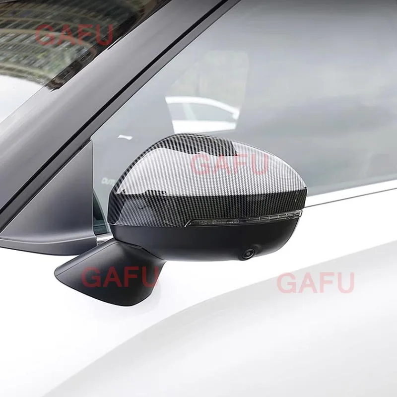 

For Mitsubishi Outlander 4 2023 Car Rearview Mirror Cover Frame Rear Protective Cover Clip-on Exterior Frame Accessories