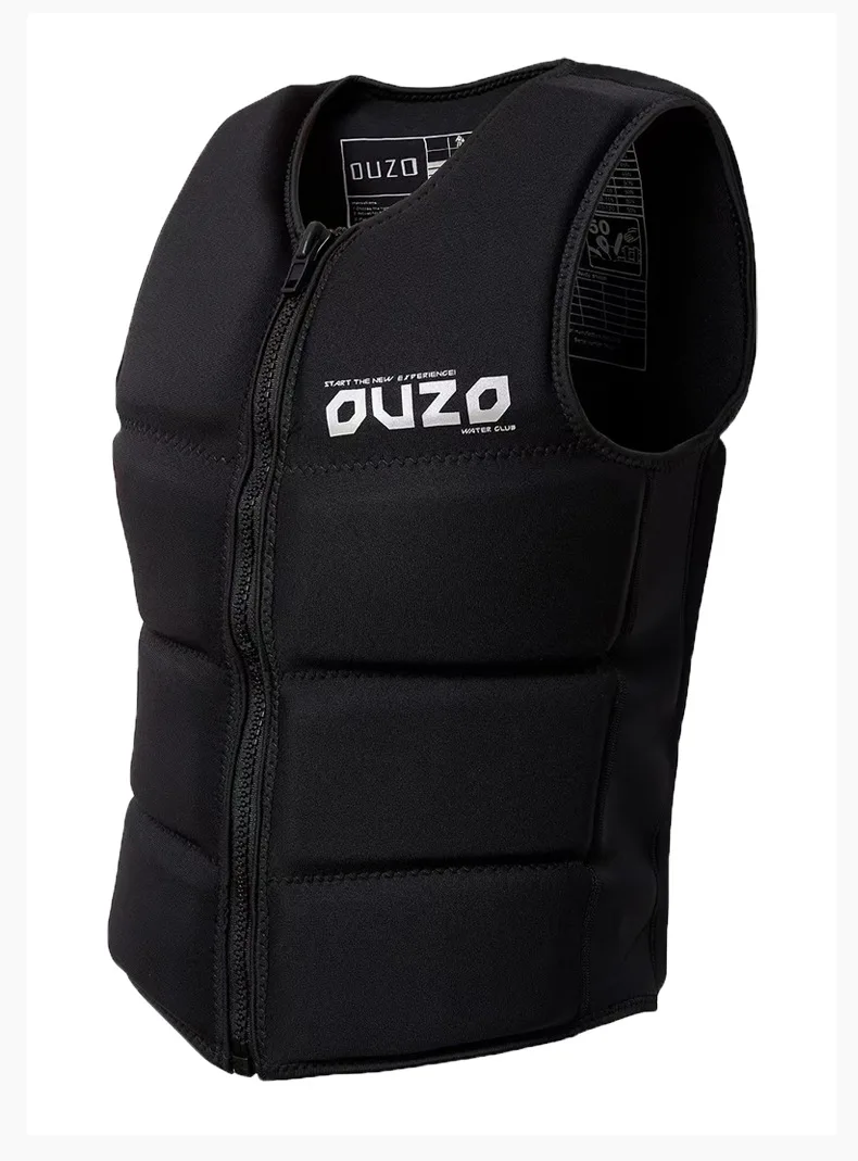 Mens Neoprene Wakesurf Comp Vest - Designed Exclusively for Wake Surfing, but Great for All Other Watersports Activities!