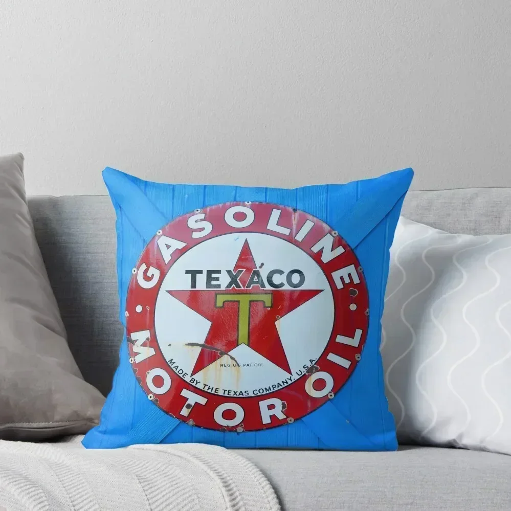 Texaco star Throw Pillow Cusions Cover christmas ornaments 2025 ornamental pillows pillow