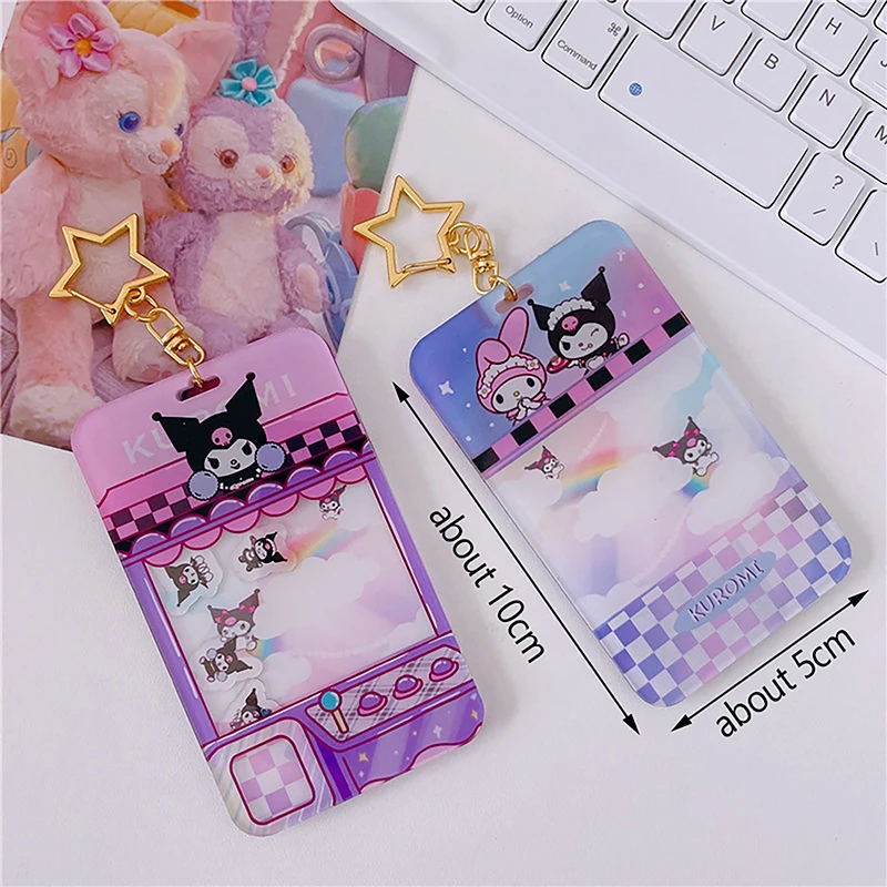 Kawaii Keychain Accessories Cute Anime Shaker Clip Doll Pendant Ornaments Girls Gift