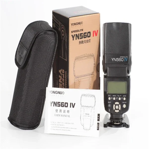 

durable YONGNUO YN560 IV YN560IV Universal Wireless Master Slave Flash Speedlite for Nikon Canon Olympus Pentax DSLR Camera