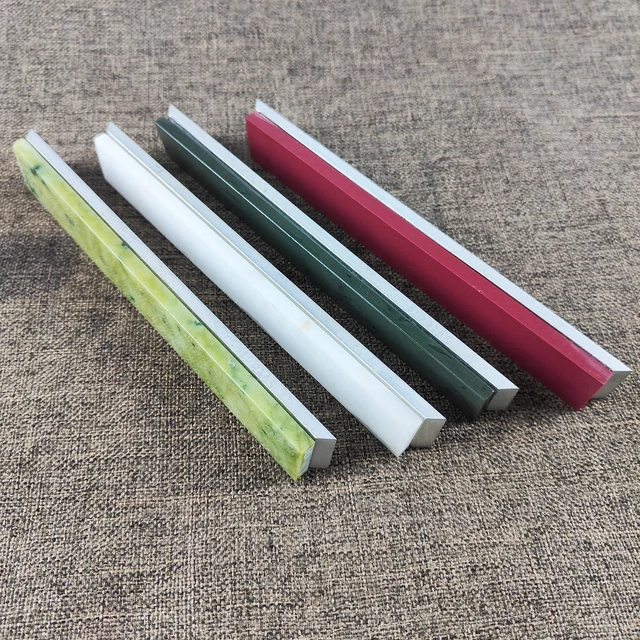Sy Tools 4-częściowy zestaw kamieni do ostrzenia noży ze stopu aluminium Podstawa 160x20mm do ostrzałki do noży Ruixin pro