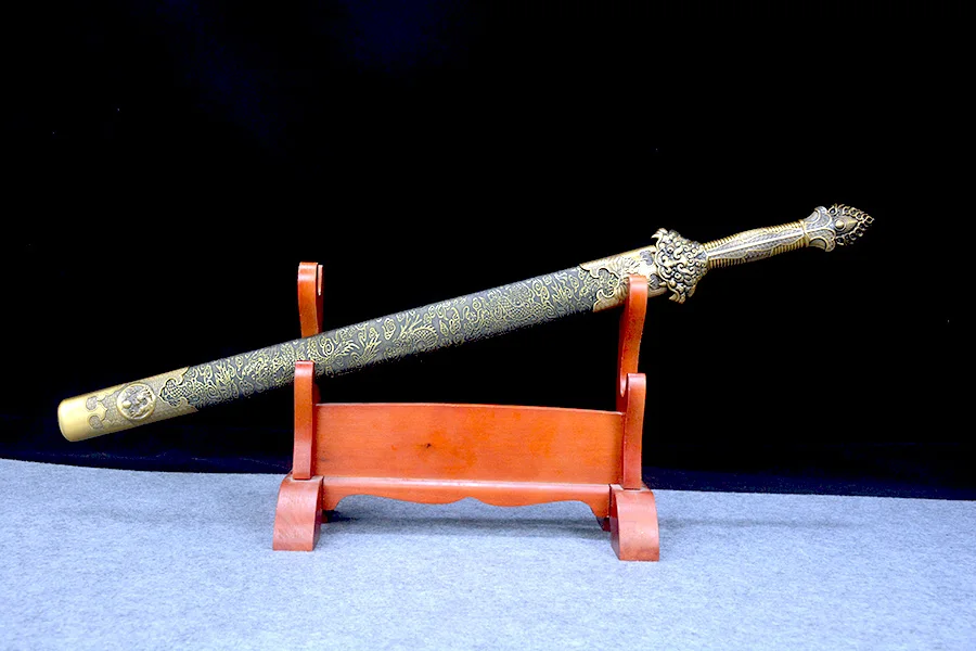 83cm Middle-age katana Battle Preparation full tang Stainless Steel Edge Cutting Ninja True Steel Kung Fu Martial Arts Knight