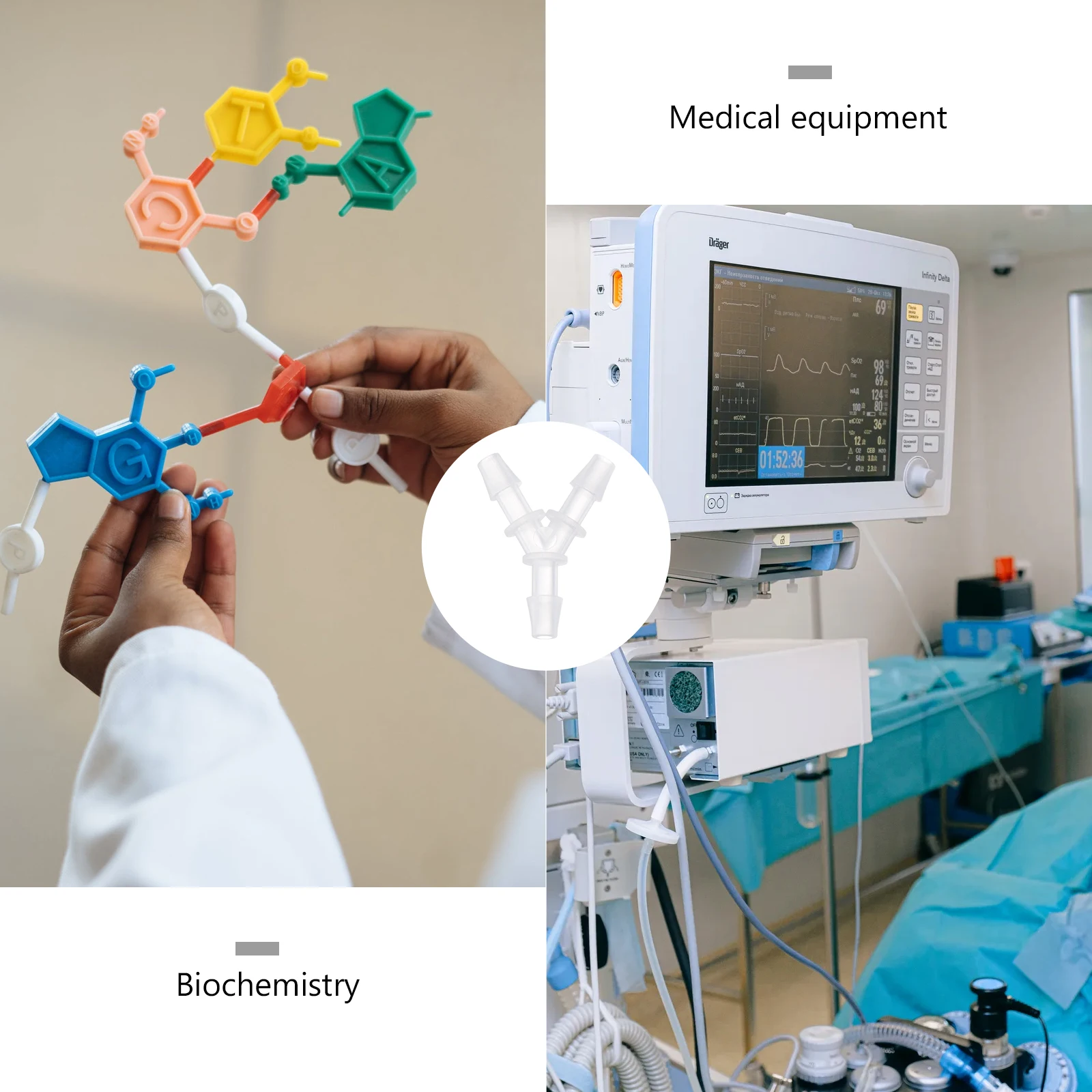 

10 шт. пластиковый тройник Y-образные соединения садовый разъем разъемы для шлангов водопроводные трубы адаптеры для разделителя
