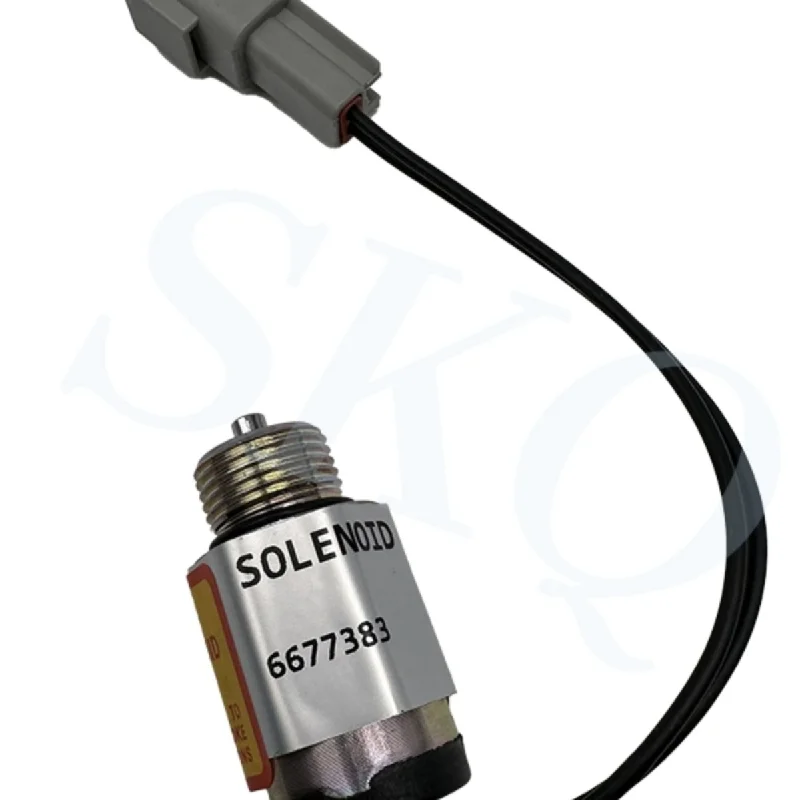 

For Bobcat Loader 751 763 773 863 Flameout Solenoid Valve 6677383 Oil Cut-off Flameout Switch Excavator Accessories