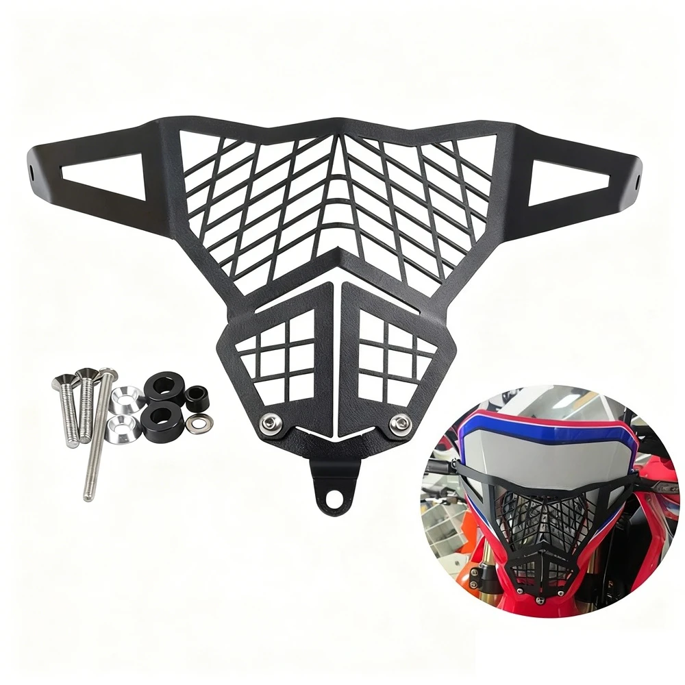 

CRF 300L CRF 250 L Motorcycle Headlight Grille Guard Headlamp Grill Cover For Honda CRF250L CRF300L 2021 2022 2023 2024